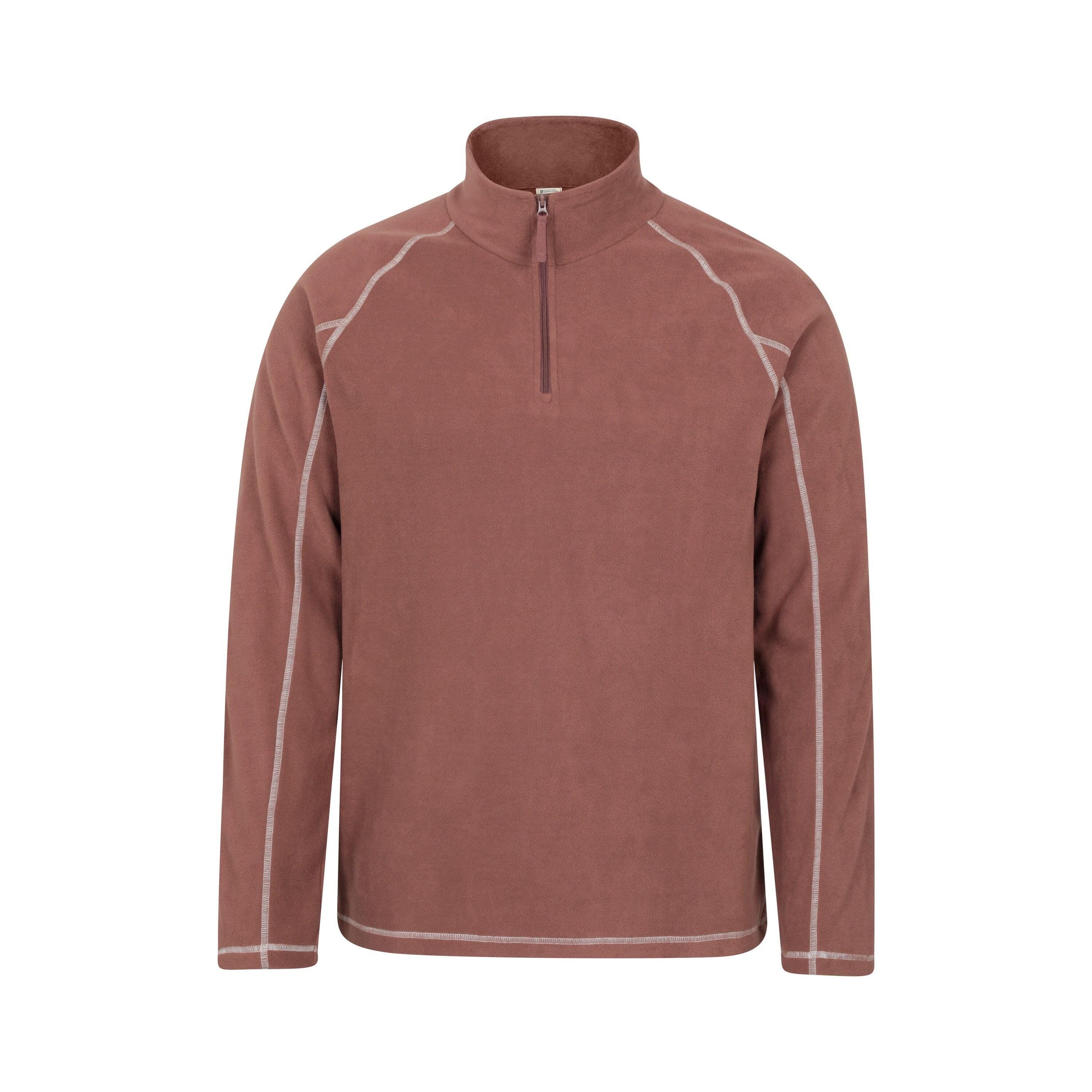 Mountain Warehouse Mens Ashbourne II Half Zip Fleece Top