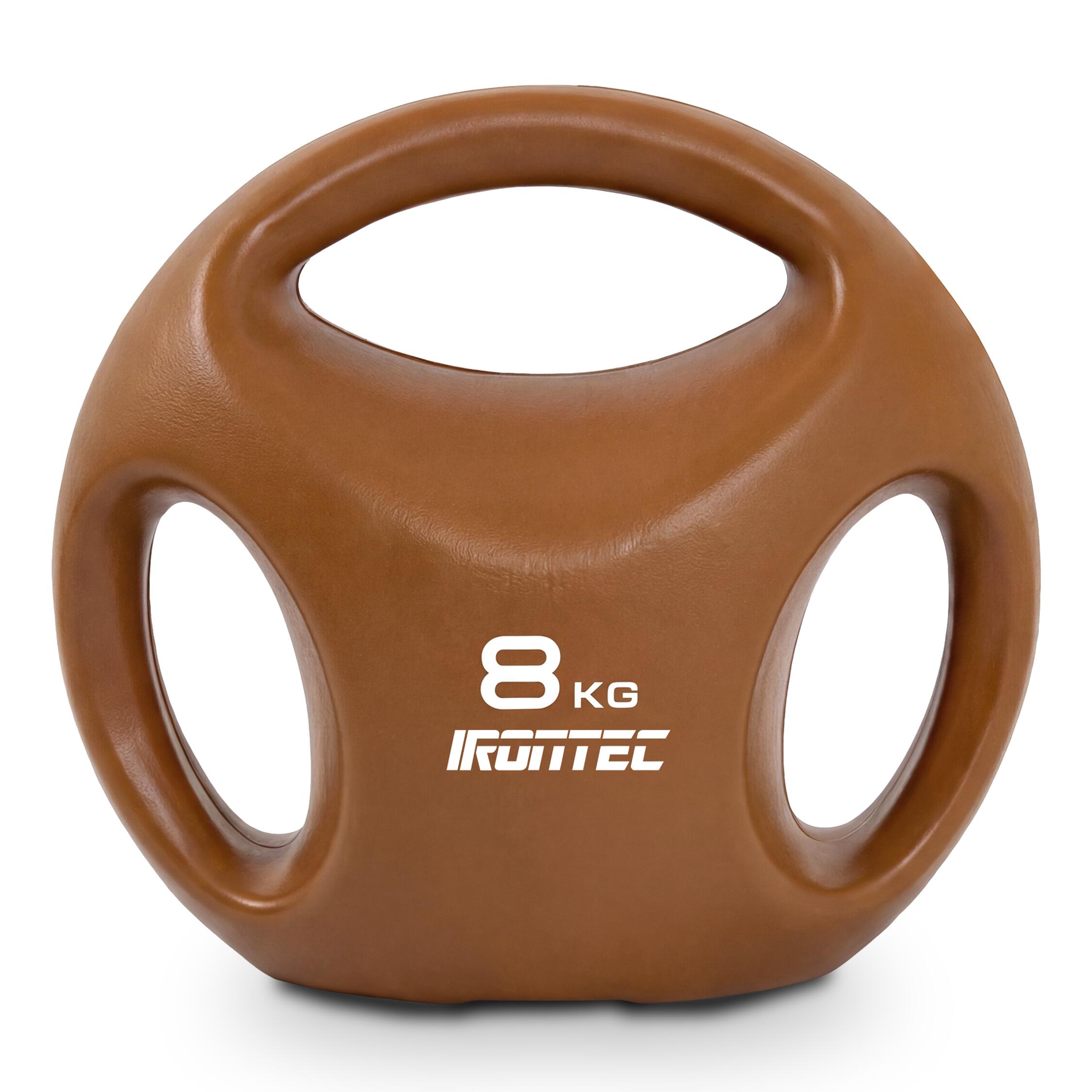 3-HAND Kettlebell 8KG CHOCOLATE (MD2223) - IRONTEC