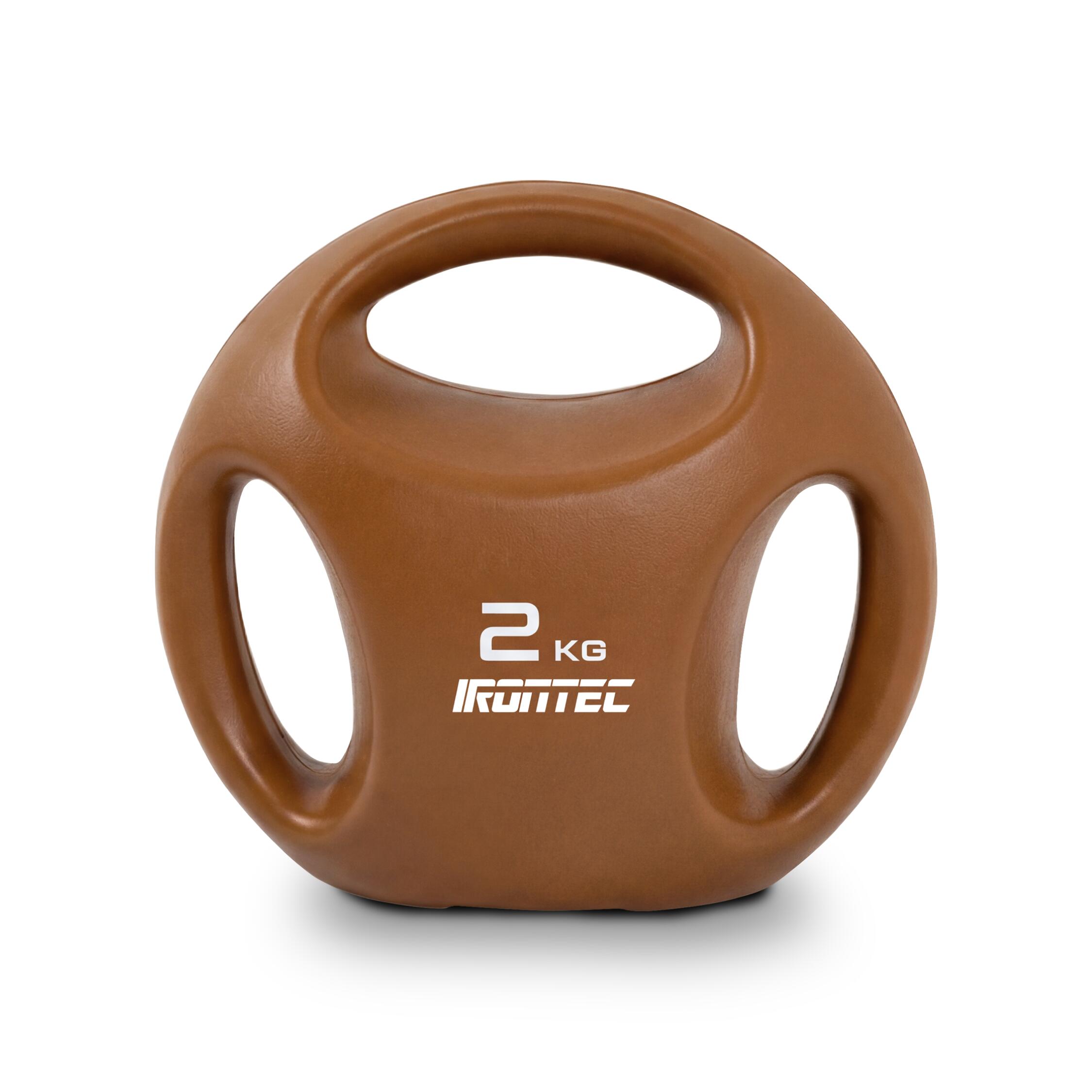 3-HAND Kettlebell 2KG CHOCOLATE (MD2223) - IRONTEC