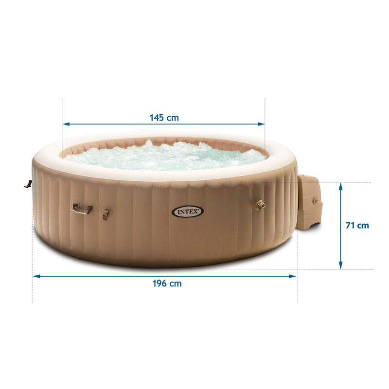 Intex PureSpa Bubbel opblaasbare spa 4 persoons