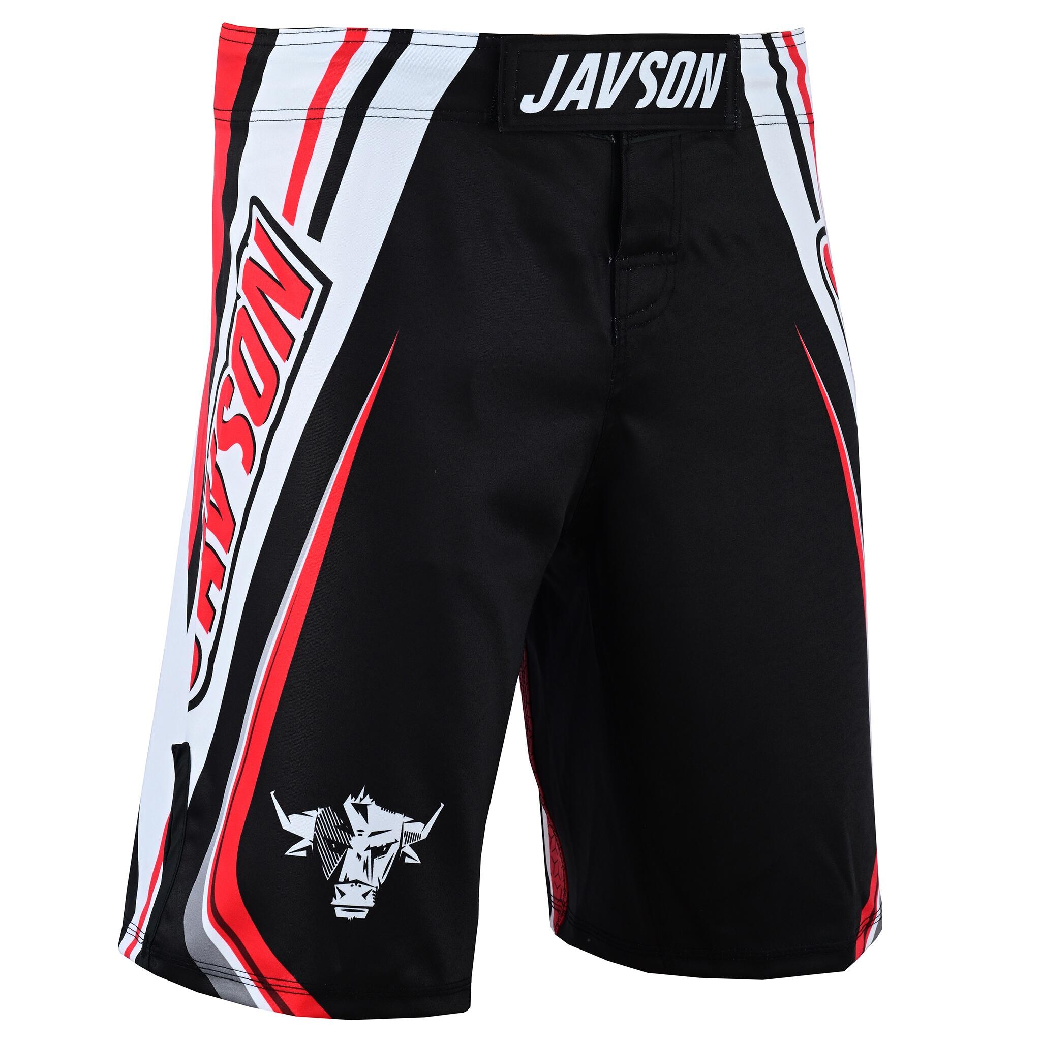 Javson MMA No Gi Shorts in Black - Premium Grapping Shorts for MMA