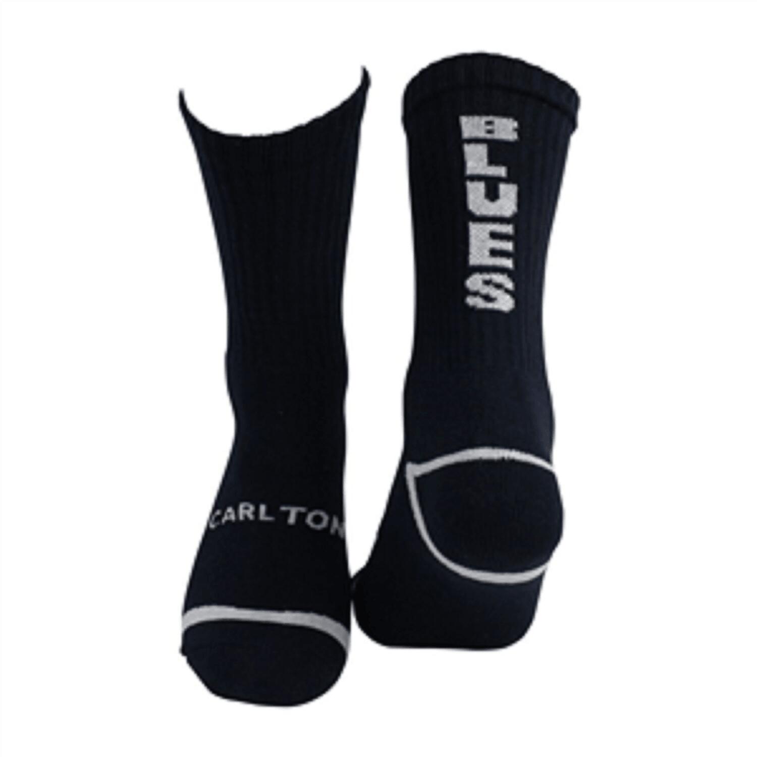 AFL Mens Crew Socks - Carlton Blues - One Pair - Sock