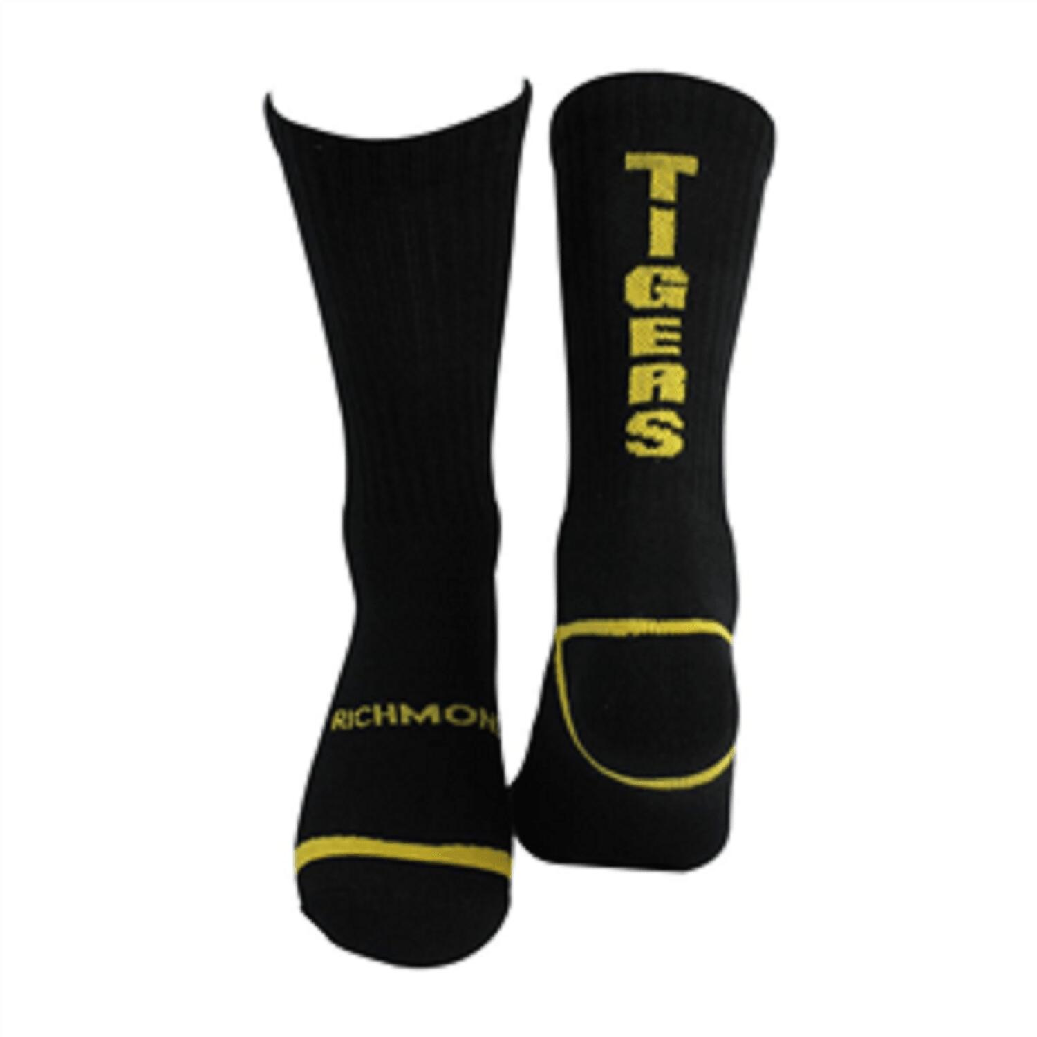 AFL Mens Crew Socks - Richmond Tigers - One Pair - Sock