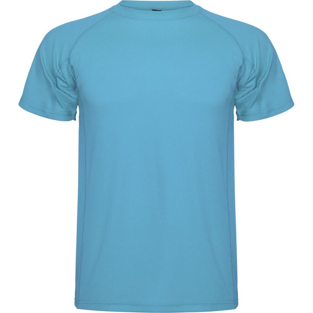 Roly Mens Montecarlo Short-Sleeved Sports T-Shirt