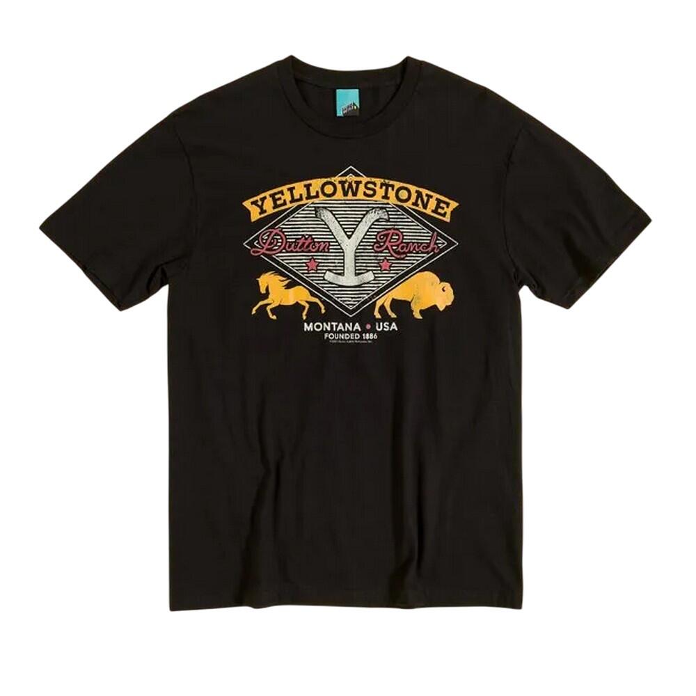 Yellowstone Unisex Adult Dutton Ranch Brand T-Shirt