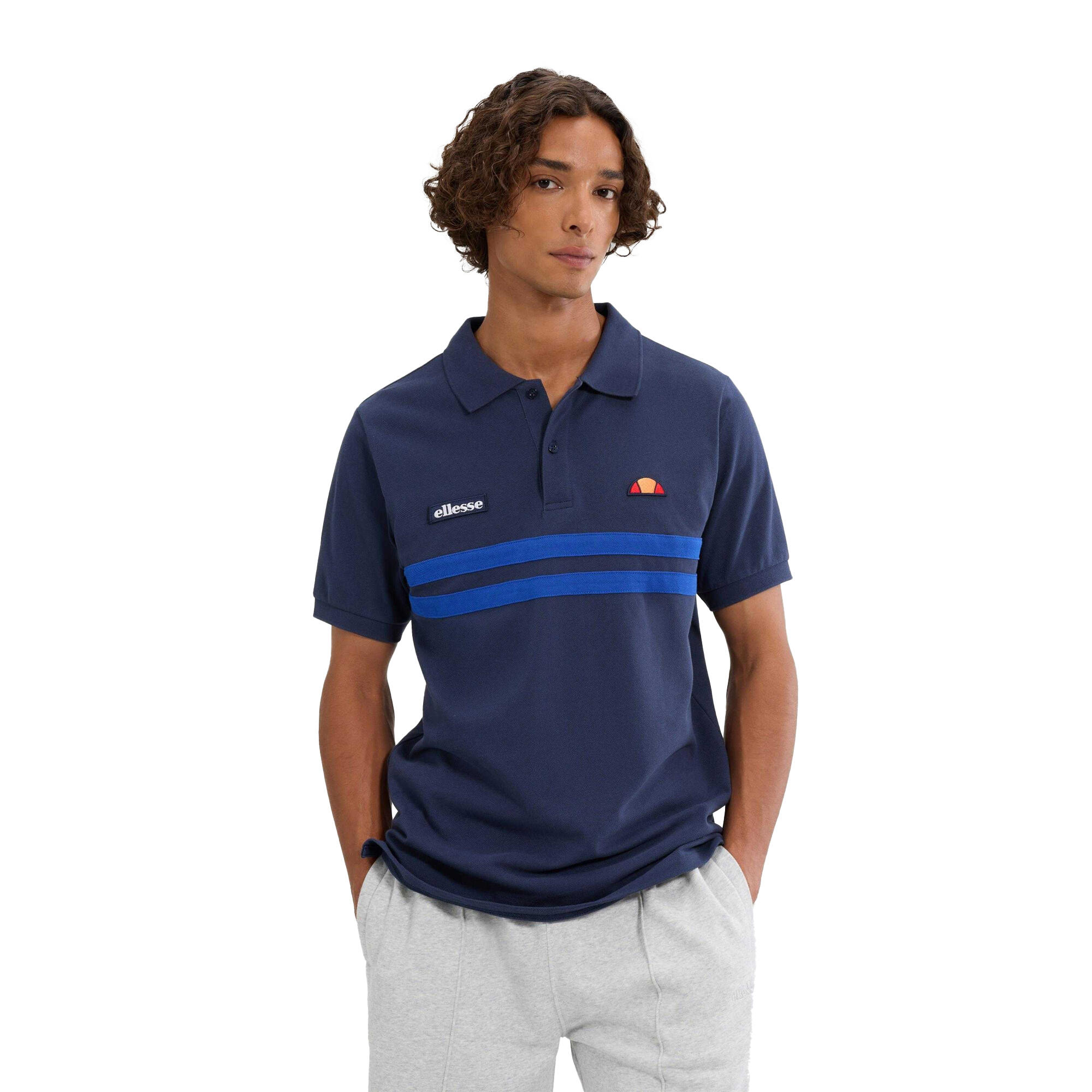 Ellesse Mens Muccia Pique Polo Shirt
