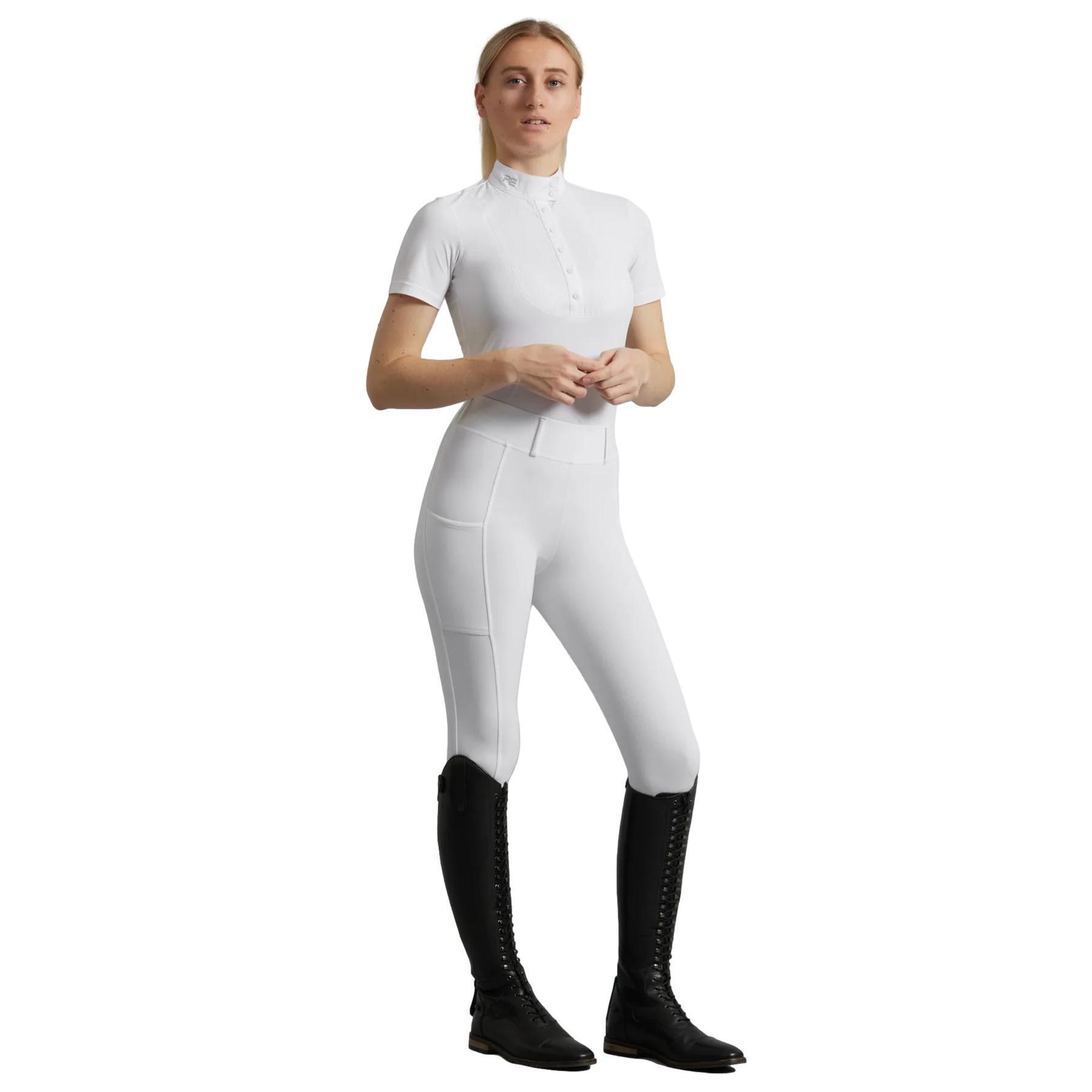 Damskie legginsy zawodnicze z pełną przyczepnością Premier Equine Luceo