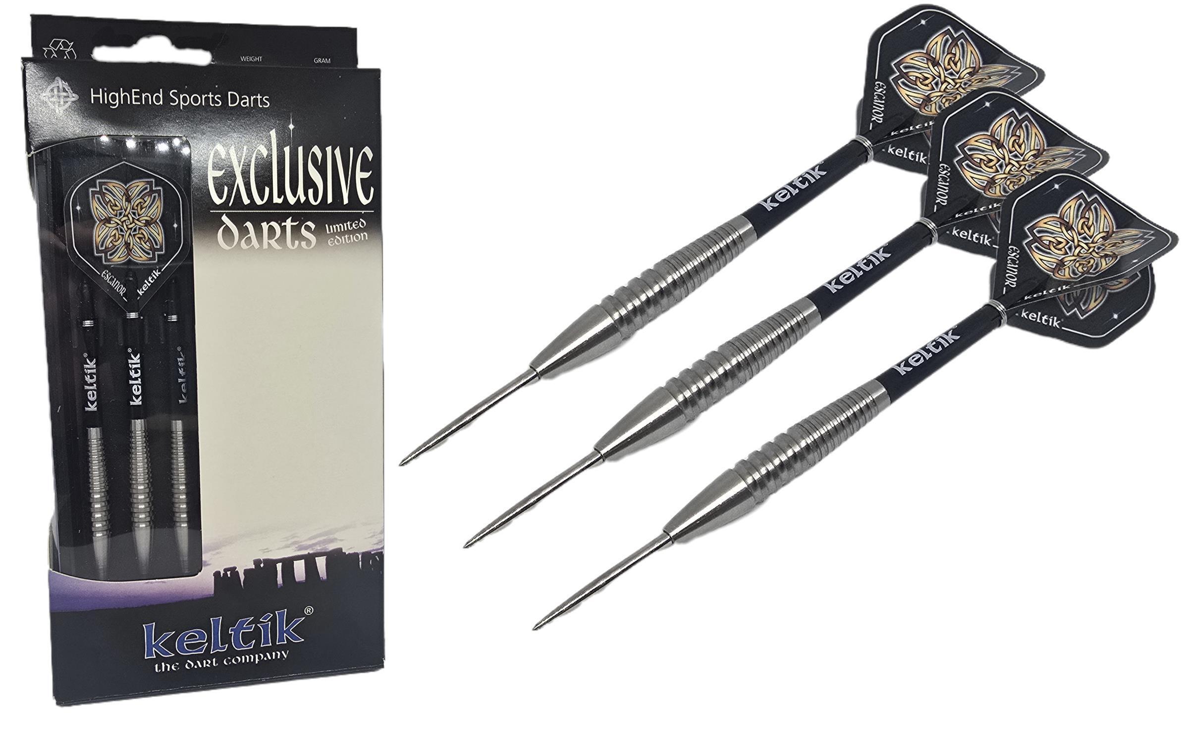 Steeldart Steel Dart Pfeile Keltik Ardan 24g Silver - 90% Tungsten 2/6