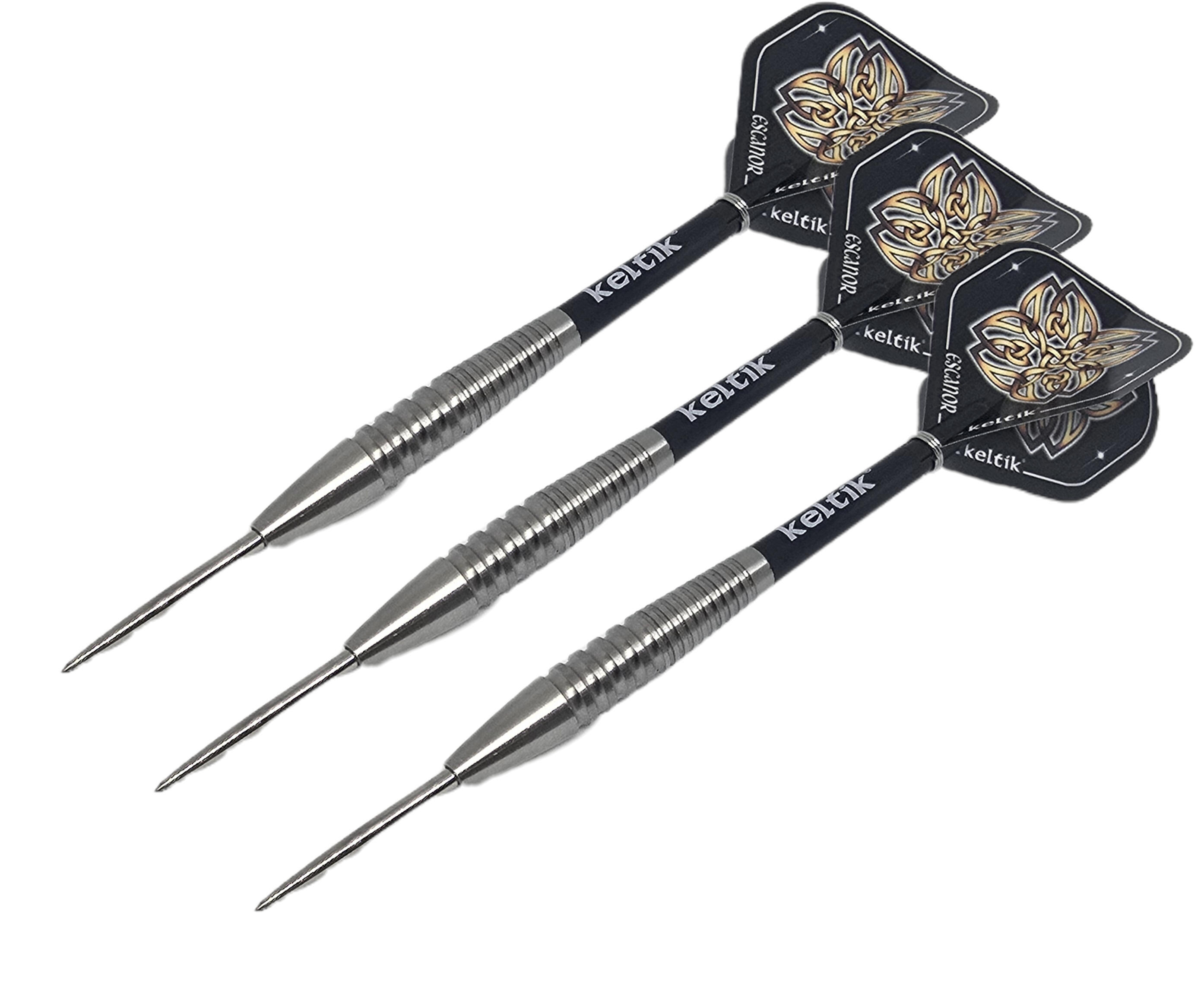 Steeldart Steel Dart Pfeile Keltik Ardan 24g Silver - 90% Tungsten 4/6