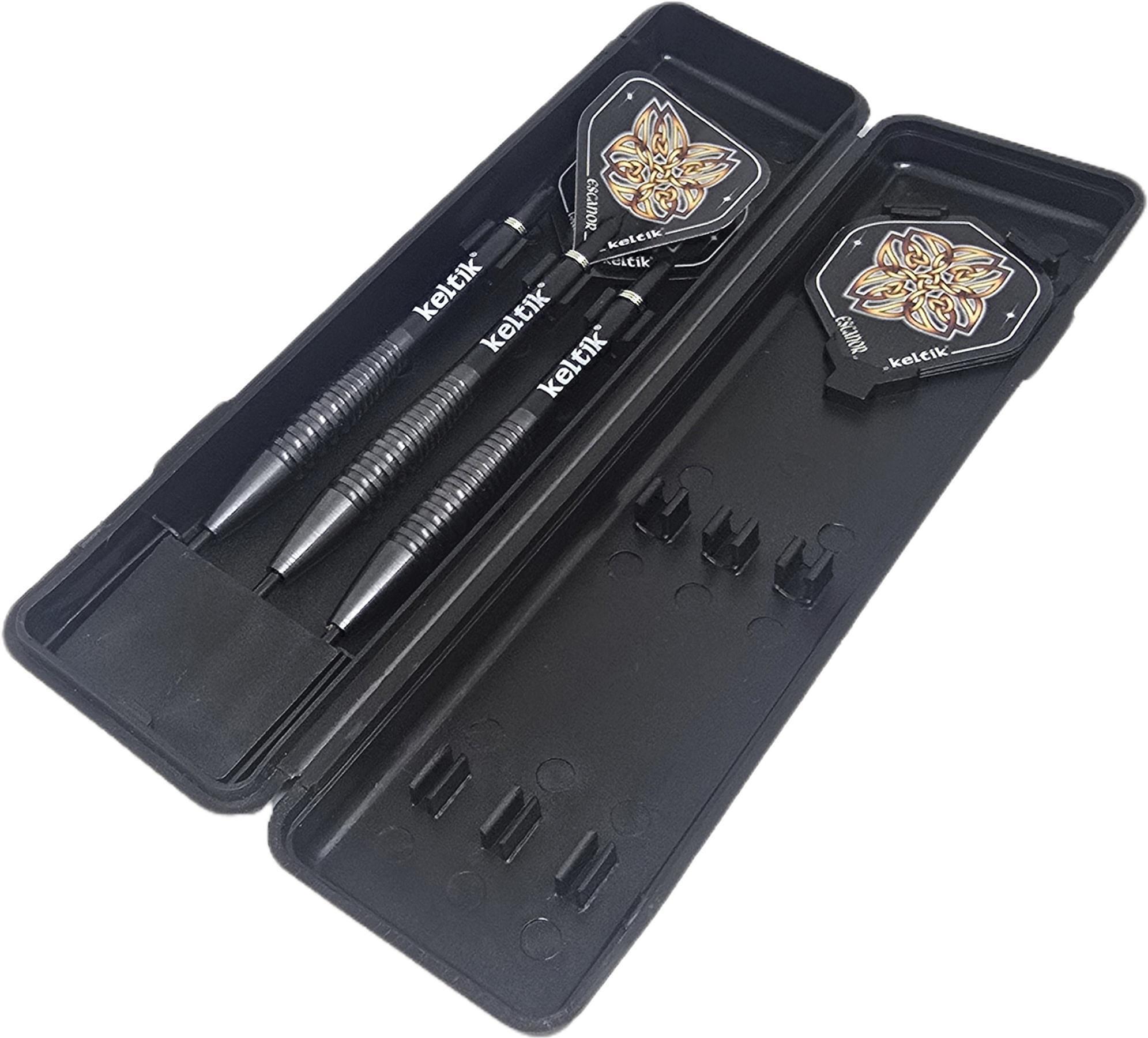 Steeldart Steel Dart Pfeile Keltik Ardan 26g Black - 90% Tungsten 6/6