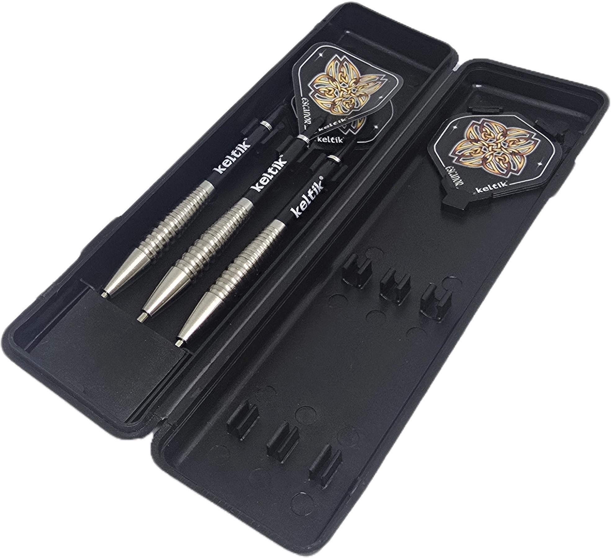 Steeldart Steel Dart Pfeile Keltik Ardan 24g Silver - 90% Tungsten 6/6