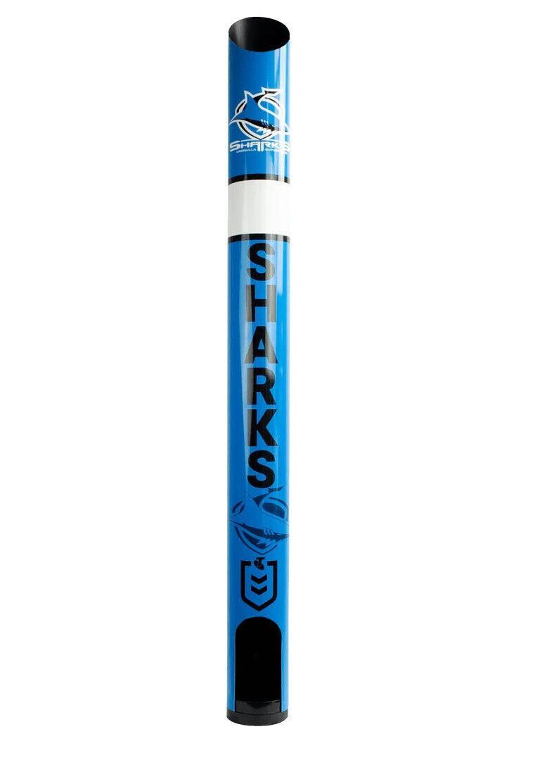 NRL Stubby Cooler Dispenser - Cronulla Sharks - Fits 8 Cooler Wall Mount