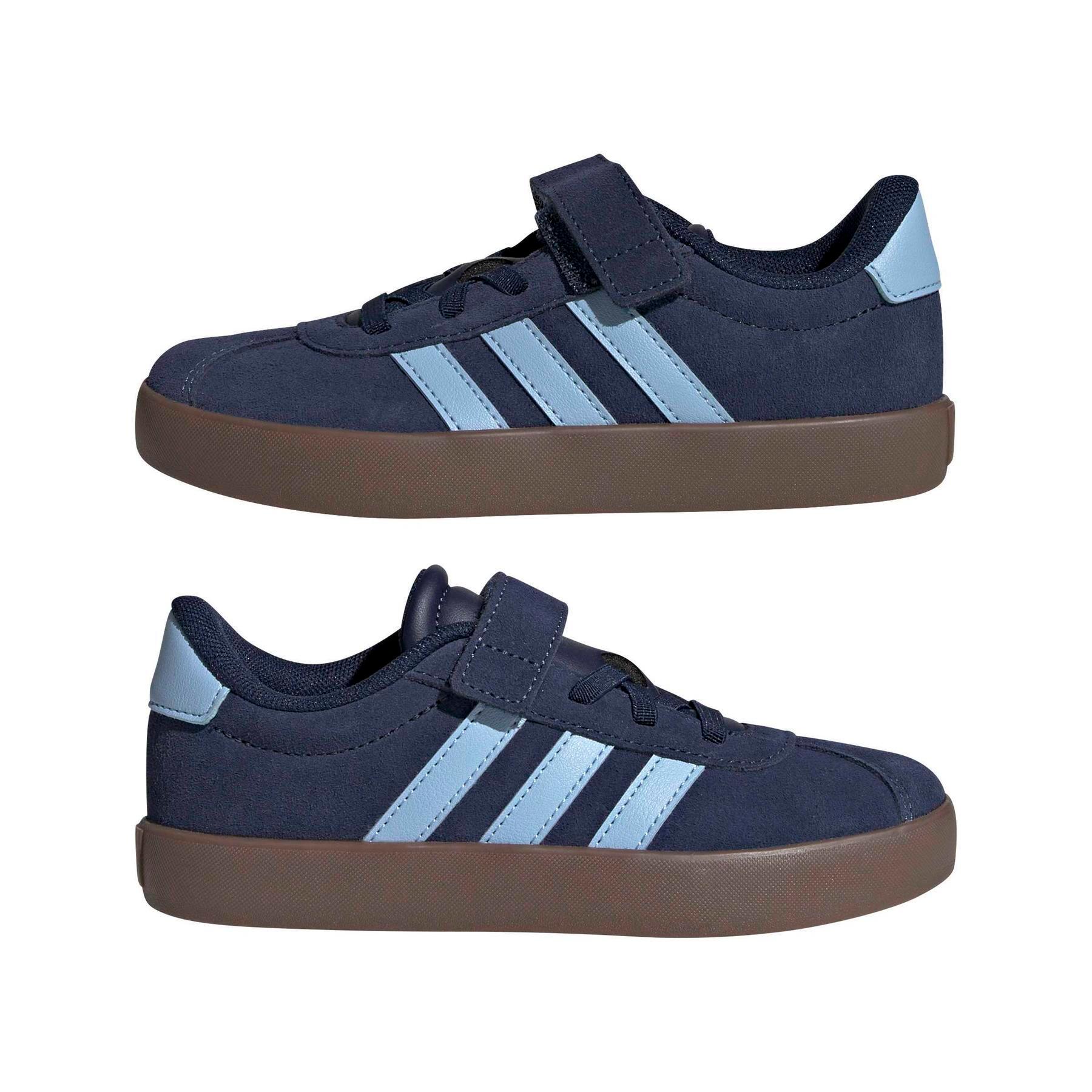 Mini skateboard schoenen voor kinderen adidas VL Court 3.0 3/7