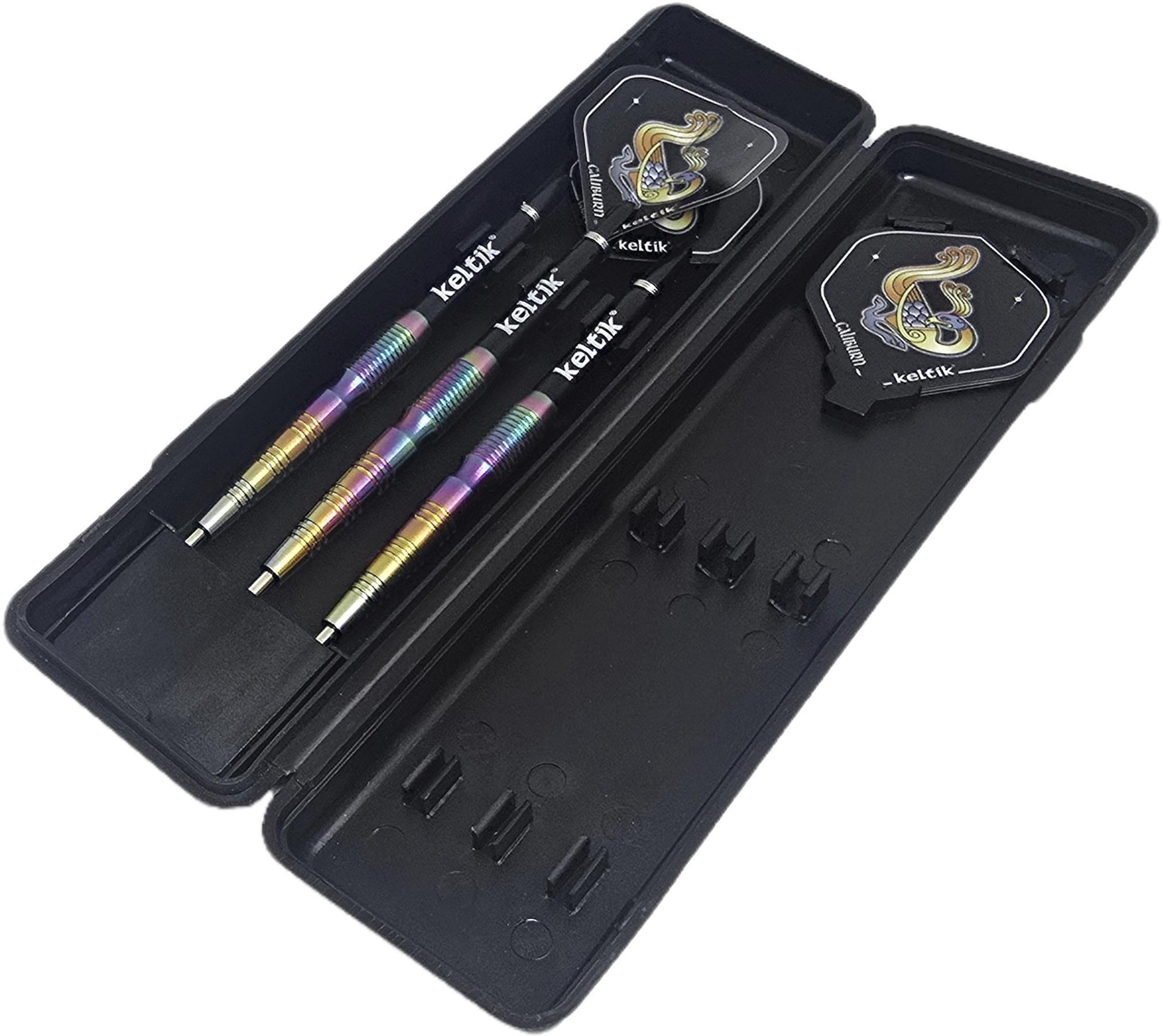 Dardos Steeldart Keltik Darian 25g Rainbow – 90% Tungsteno 6/6