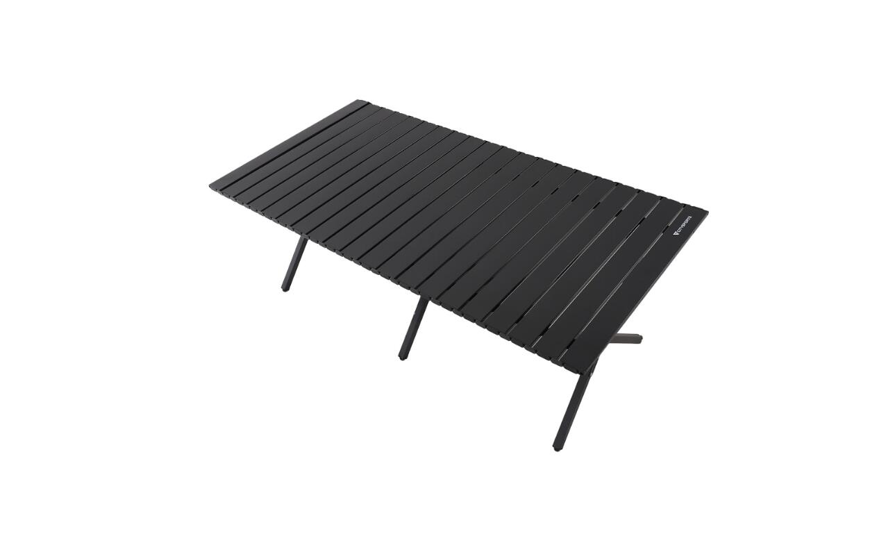 Mesa Camping Plegable CITYSPORTS Outdoor Negro Acero Carbono 3/5