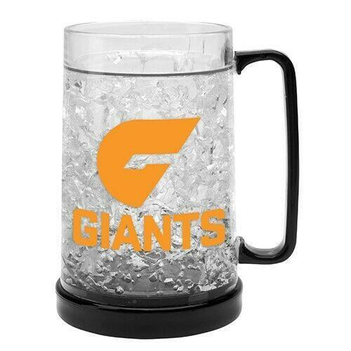 AFL Freeze Mug - Greater Western Sydney Giants - 375ML - Gel Freeze Mug Cup