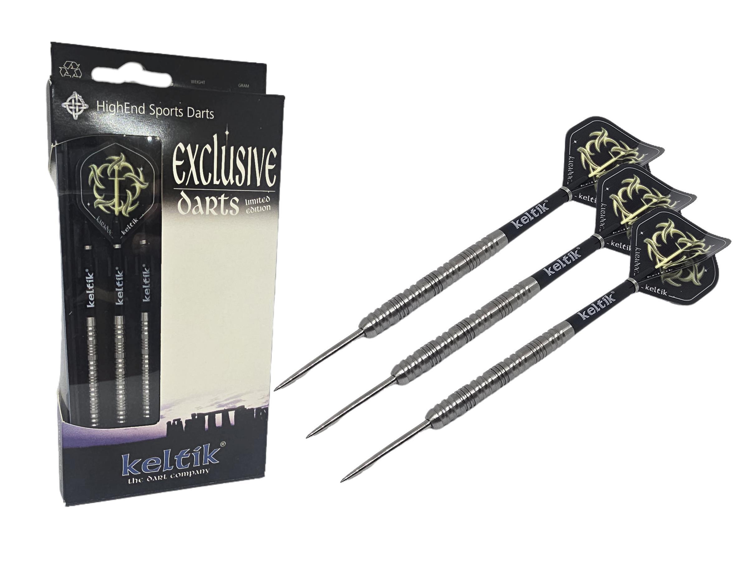 Steeldart Steel Dart Pfeile Keltik Corvin 22g Silver - 90% Tungsten 2/6