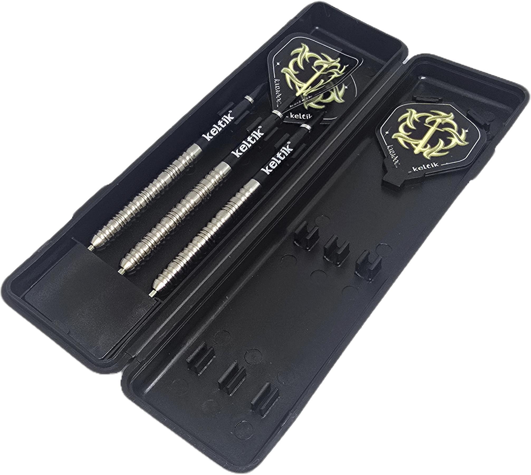 Steeldart Steel Dart Pfeile Keltik Corvin 22g Silver - 90% Tungsten 6/6