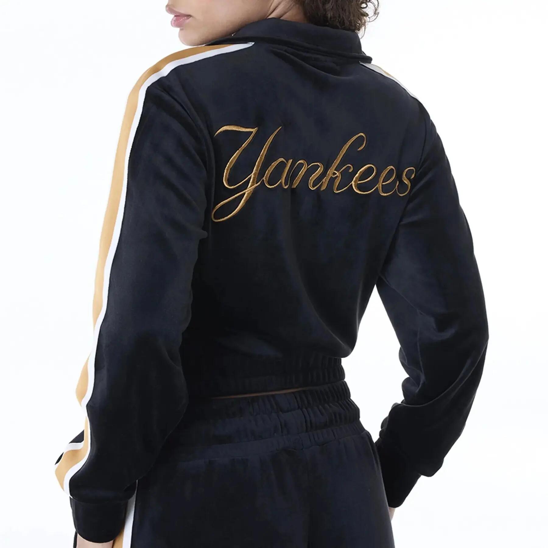 Giacca in velluto donna New York Yankees Track 6/7