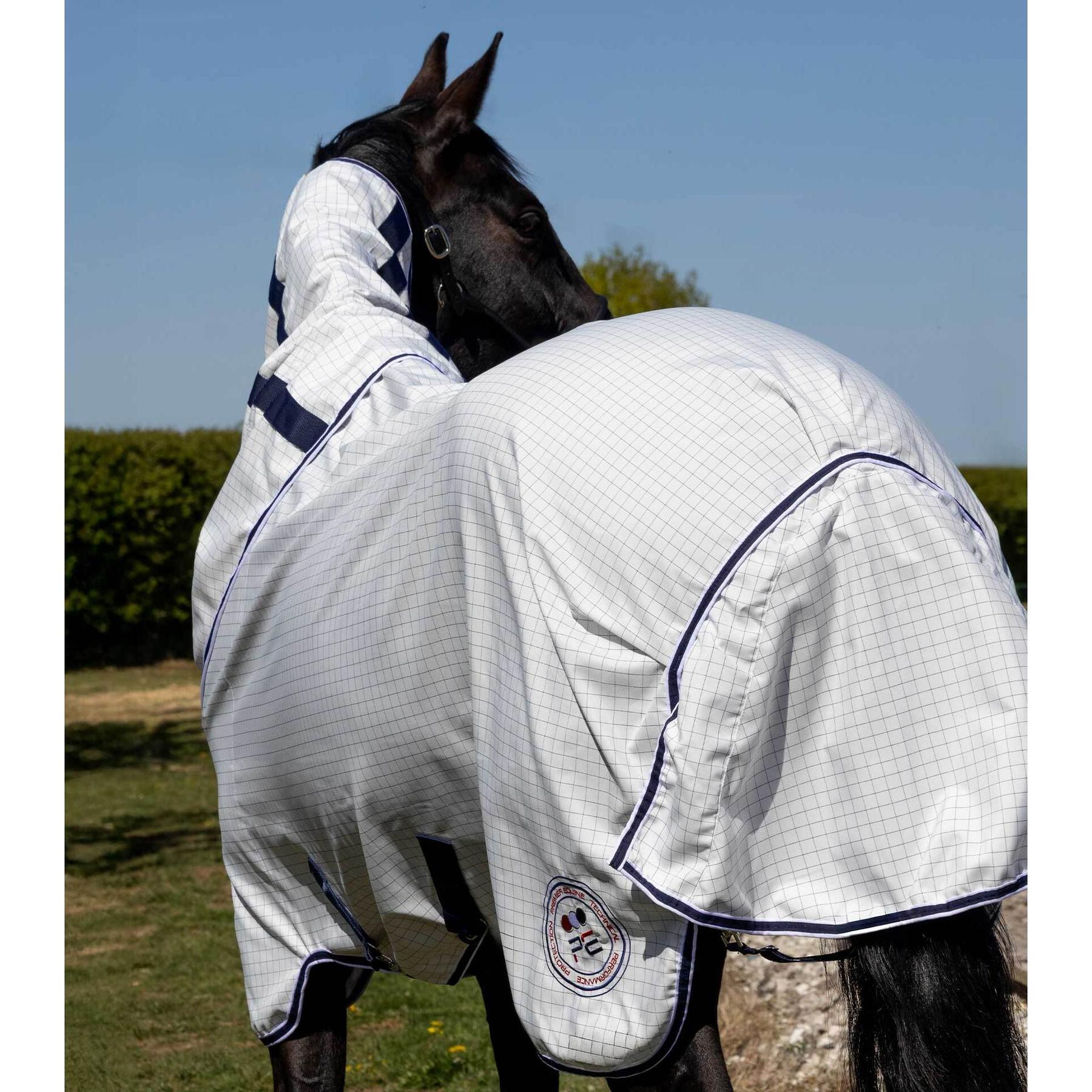 Coperta anti-mosche per cavalli - con copricollo Premier Equine 2/6