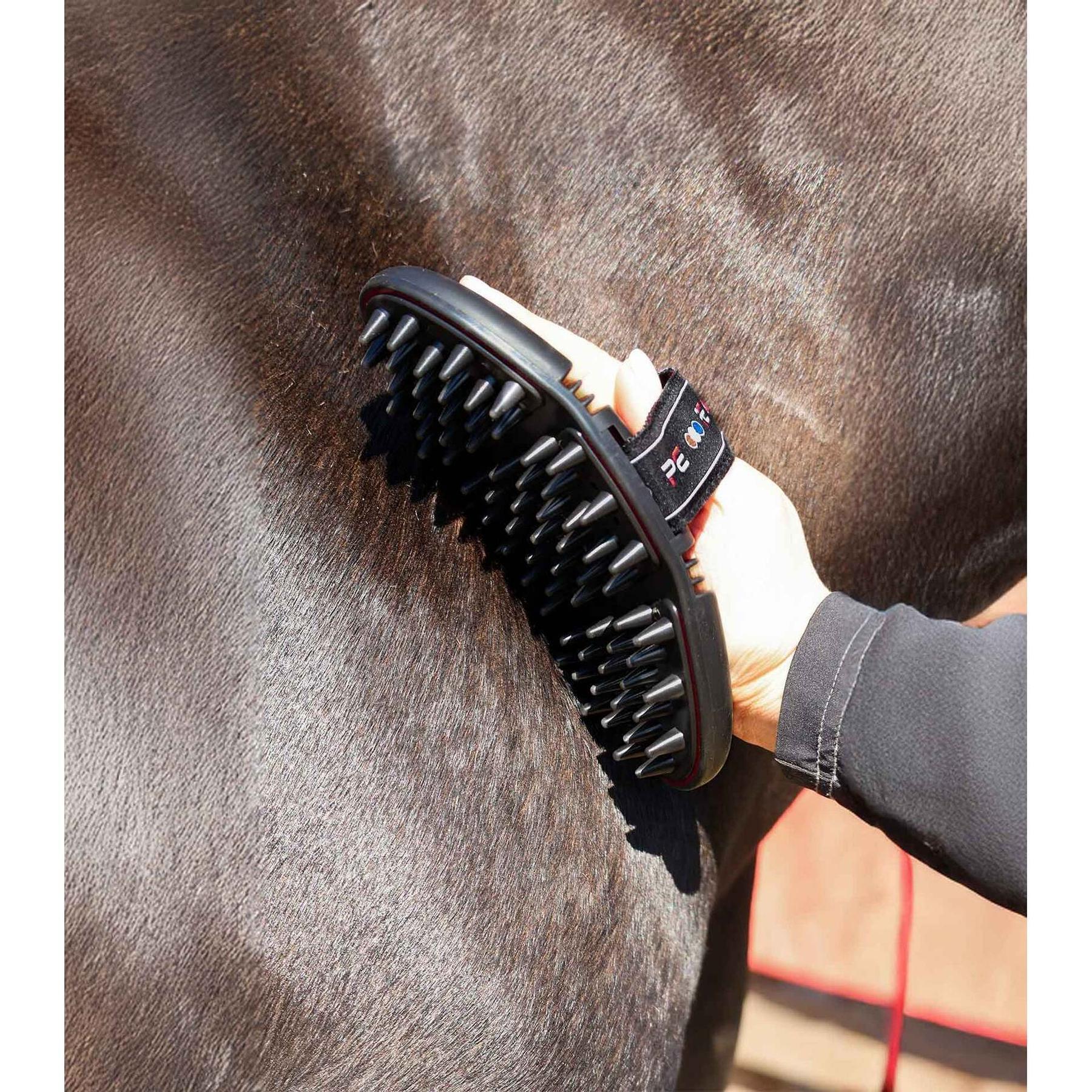 Soft massage curry comb for horse Premier Equine 4/4