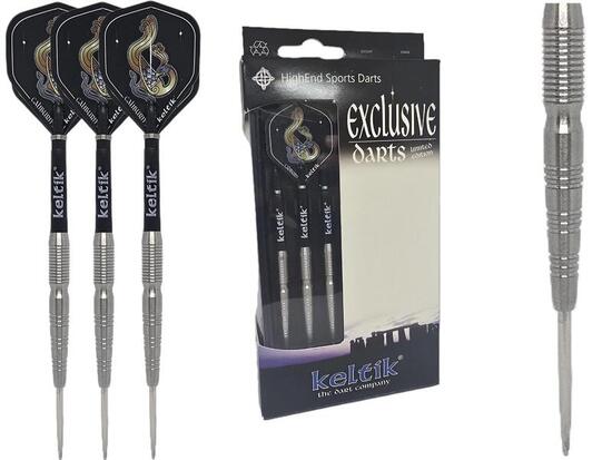 Steeldart Steel Dart Pfeile Keltik Darian 25g Silver - 90% Tungsten