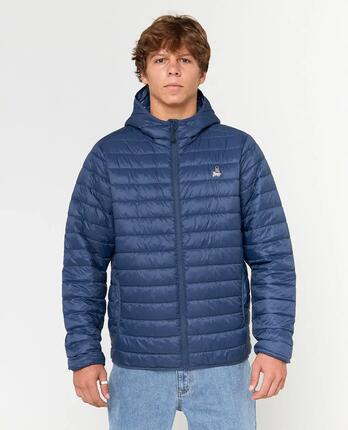 Rip Curl Anti Series Search Puffer Hood - Light Navy