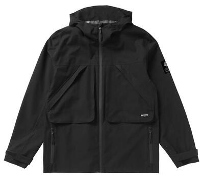 Mystic dts rain jacket - black
