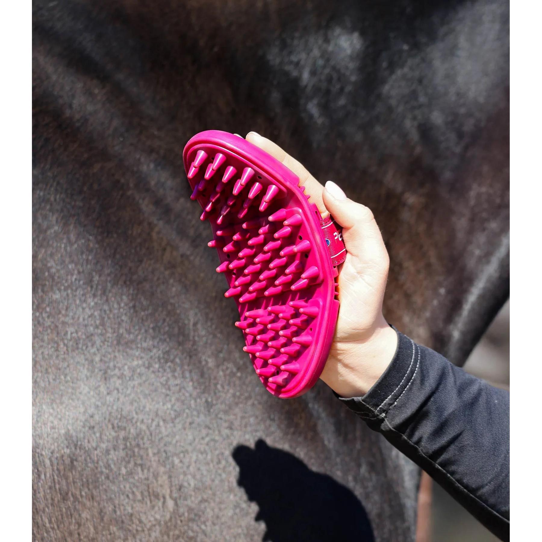 Sanfte Massagebürste für Pferde Premier Equine 4/4