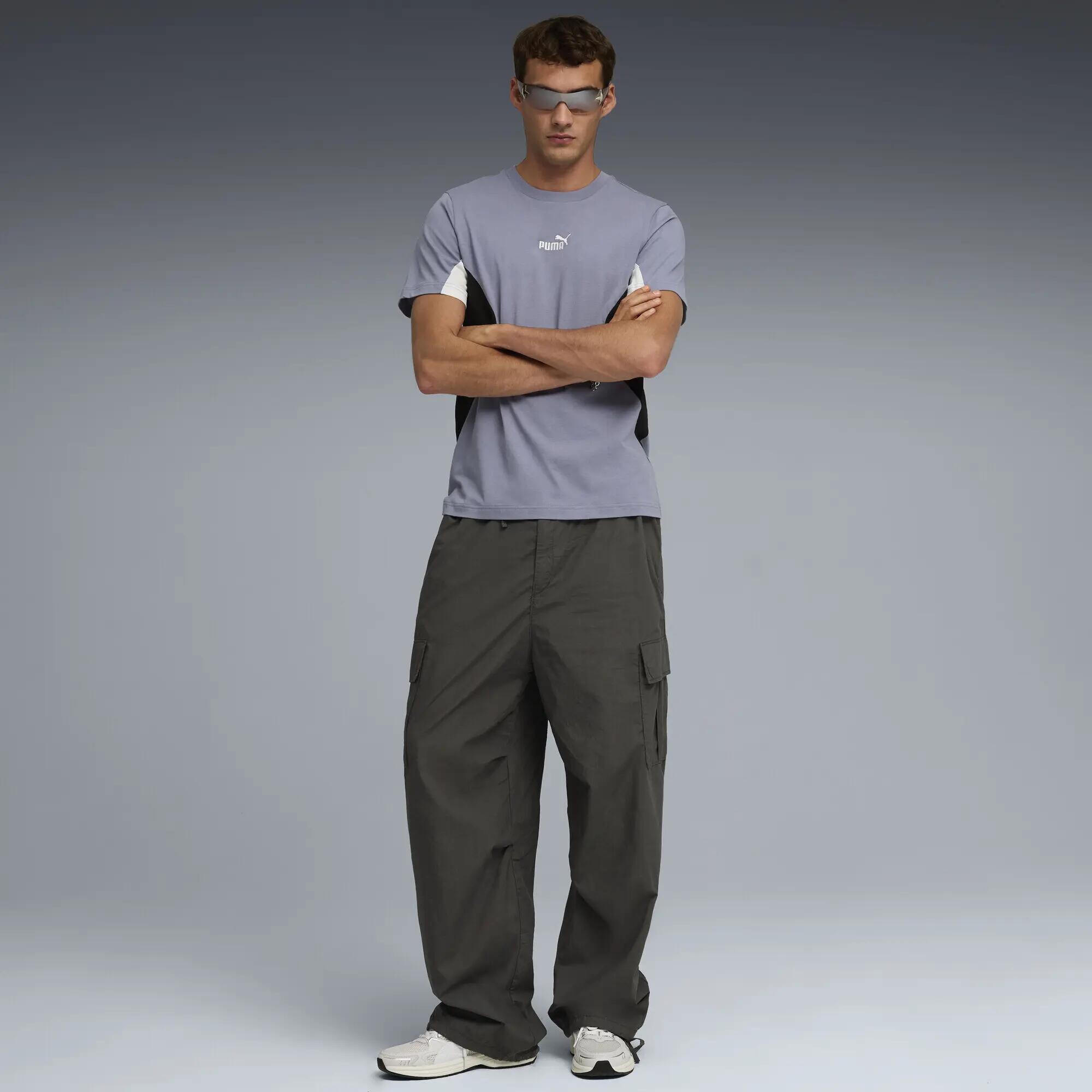 T-shirt homem confortável versátil Essentials Block PUMA 4/5