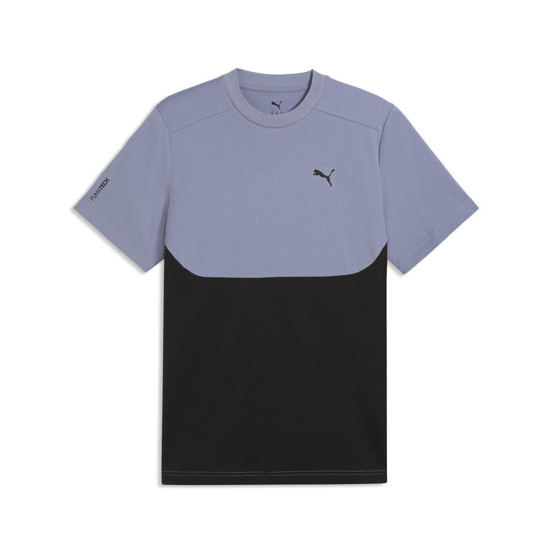 Tricou bărbați mânecă scurtă regular Pumatech, mov deschis și negru PUMA