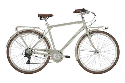 Stadsfiets velvet man 28 inch, grijs
