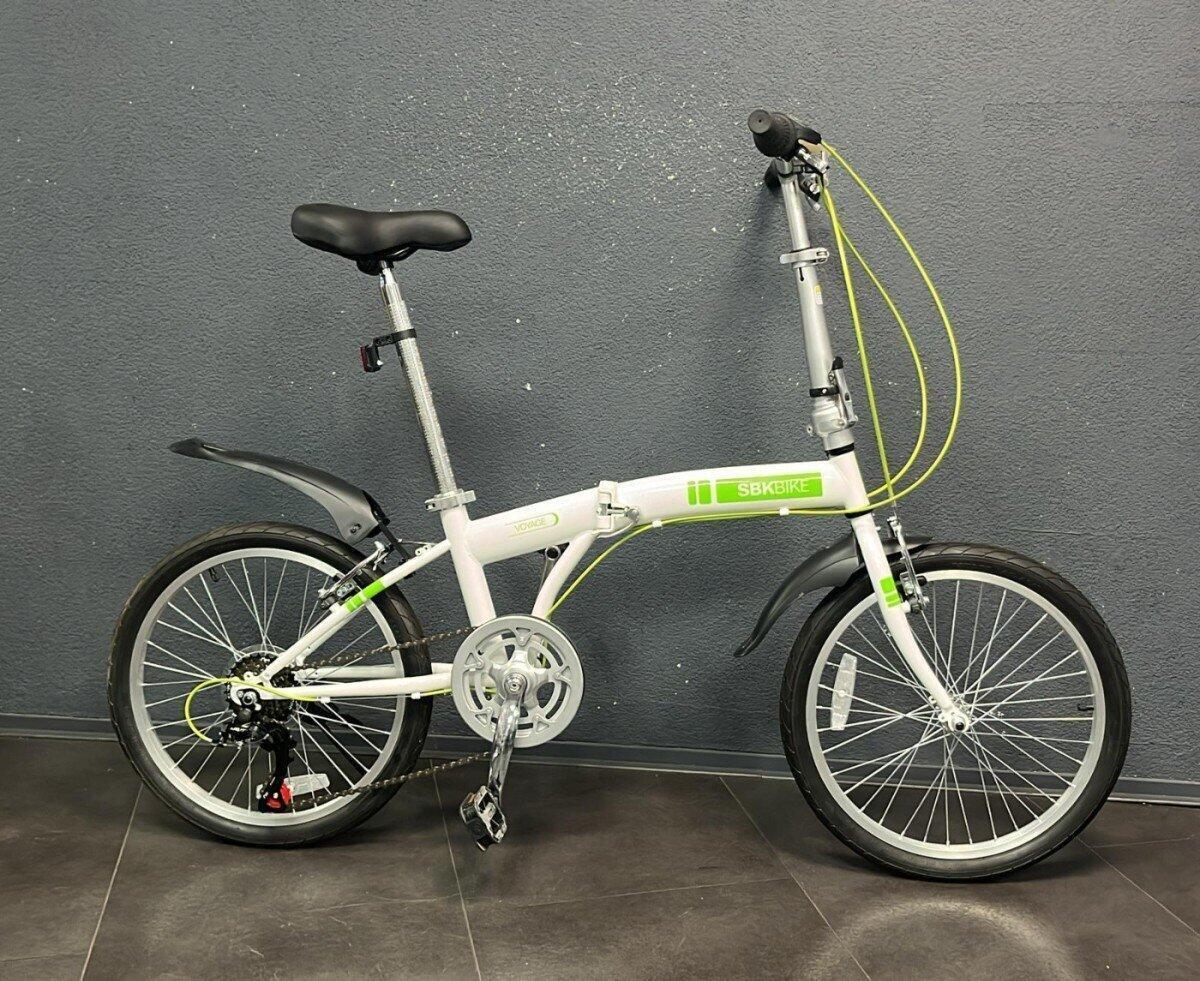 SBK Bike vouwfiets Voyage, wit 3/5