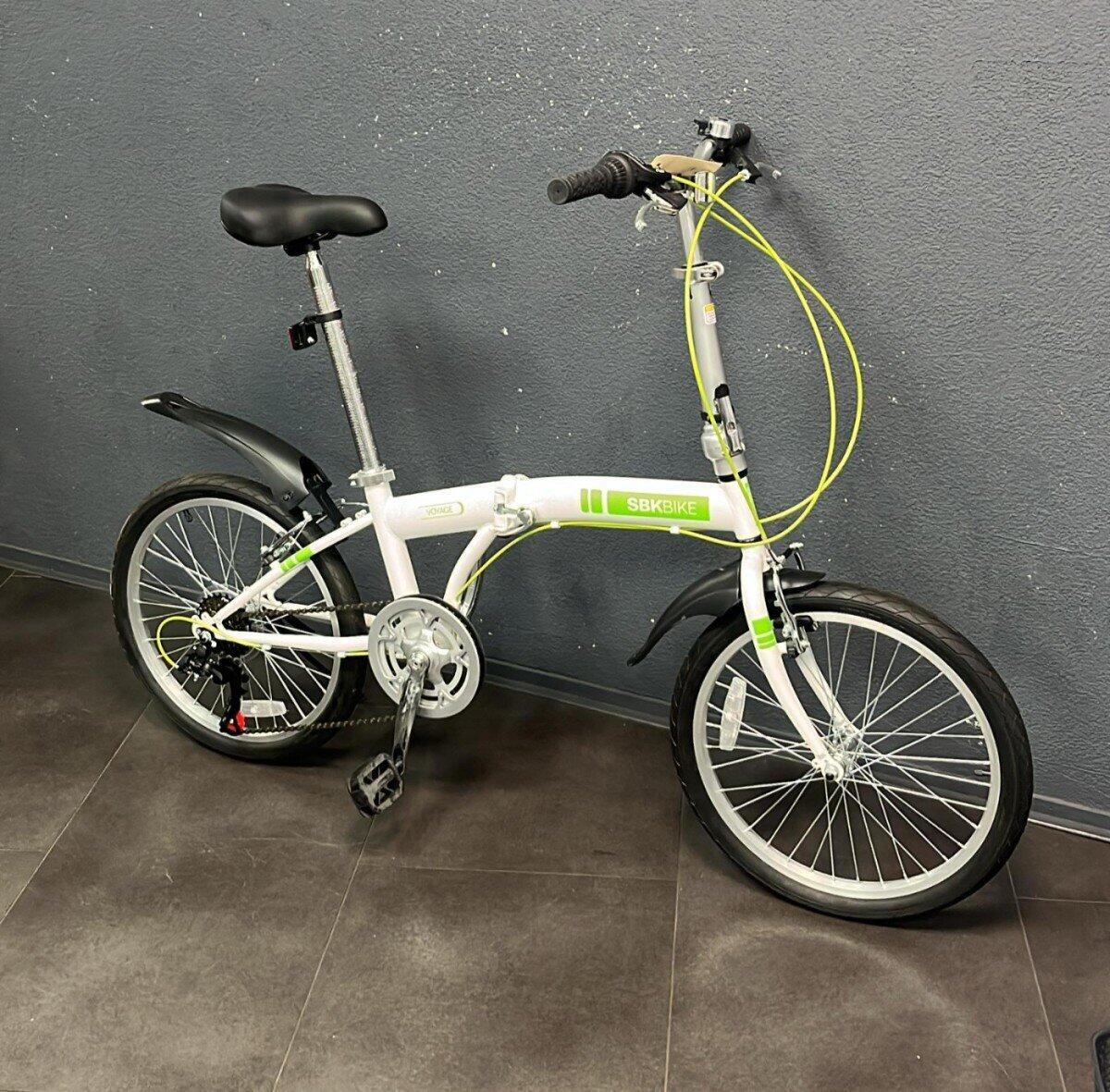 SBK Bike vouwfiets Voyage, wit 2/5