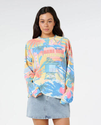 Rip curl surf side relaxed crew - multico