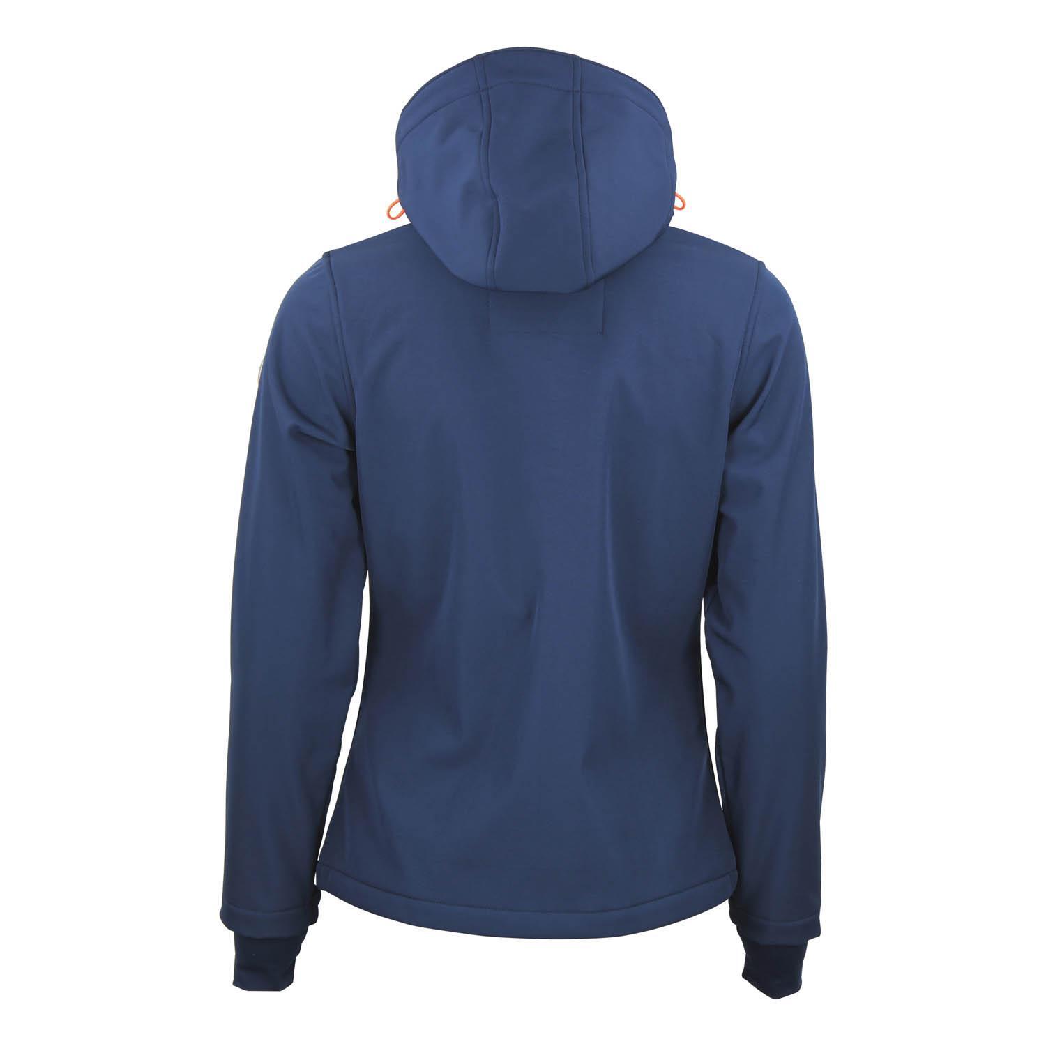 Casaco softshell com capuz para mulher Peak Mountain Aclaude 3/4