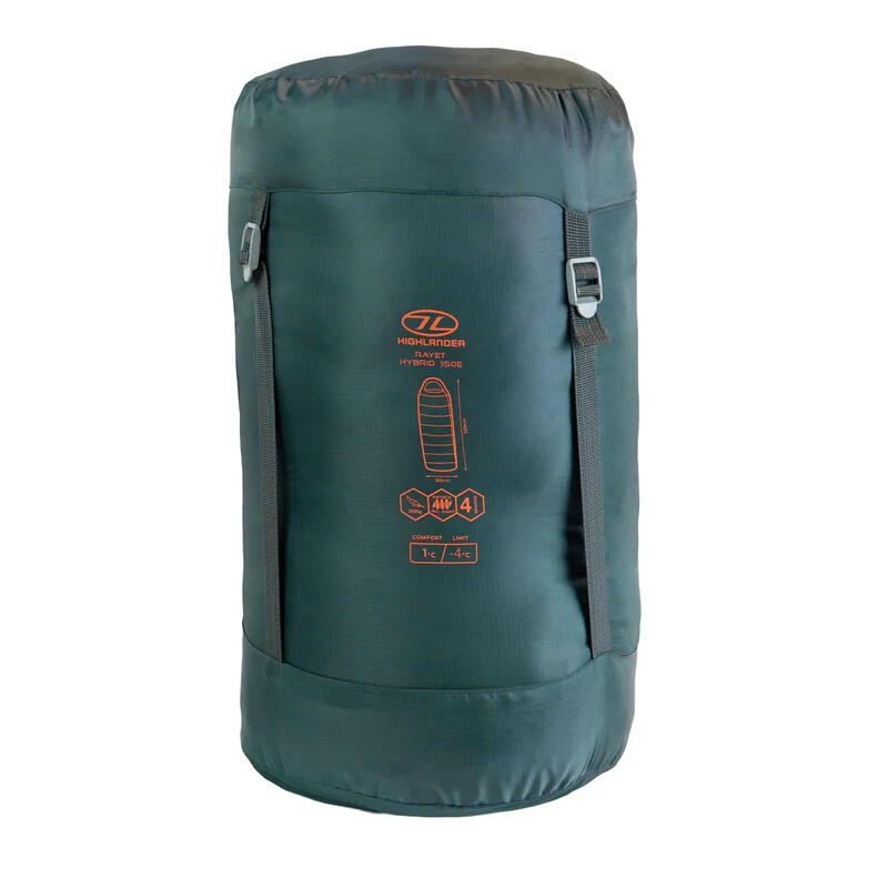 Sac de couchage Ouverture gauche Highlander Rayet Hybrid 2/5