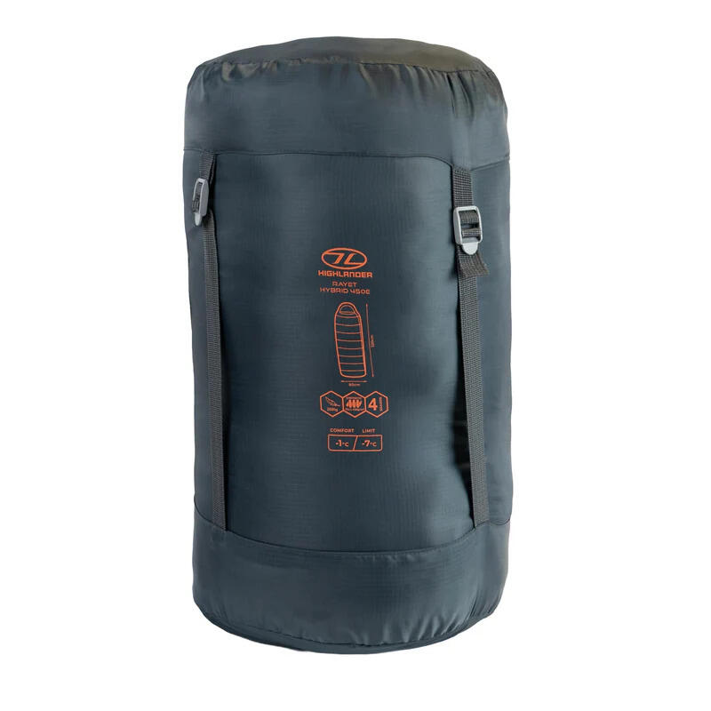 Sac de couchage Ouverture gauche Highlander Rayet Hybrid 2/5