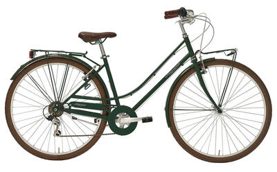 Bicicletta retrò RONDINE 28 pollici verde