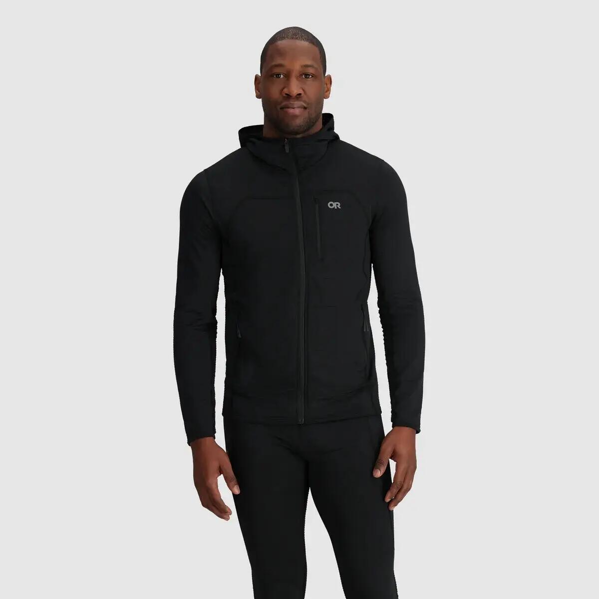 Sweatshirt à capuche polaire full zip Outdoor Research Vigor Grid 3/5
