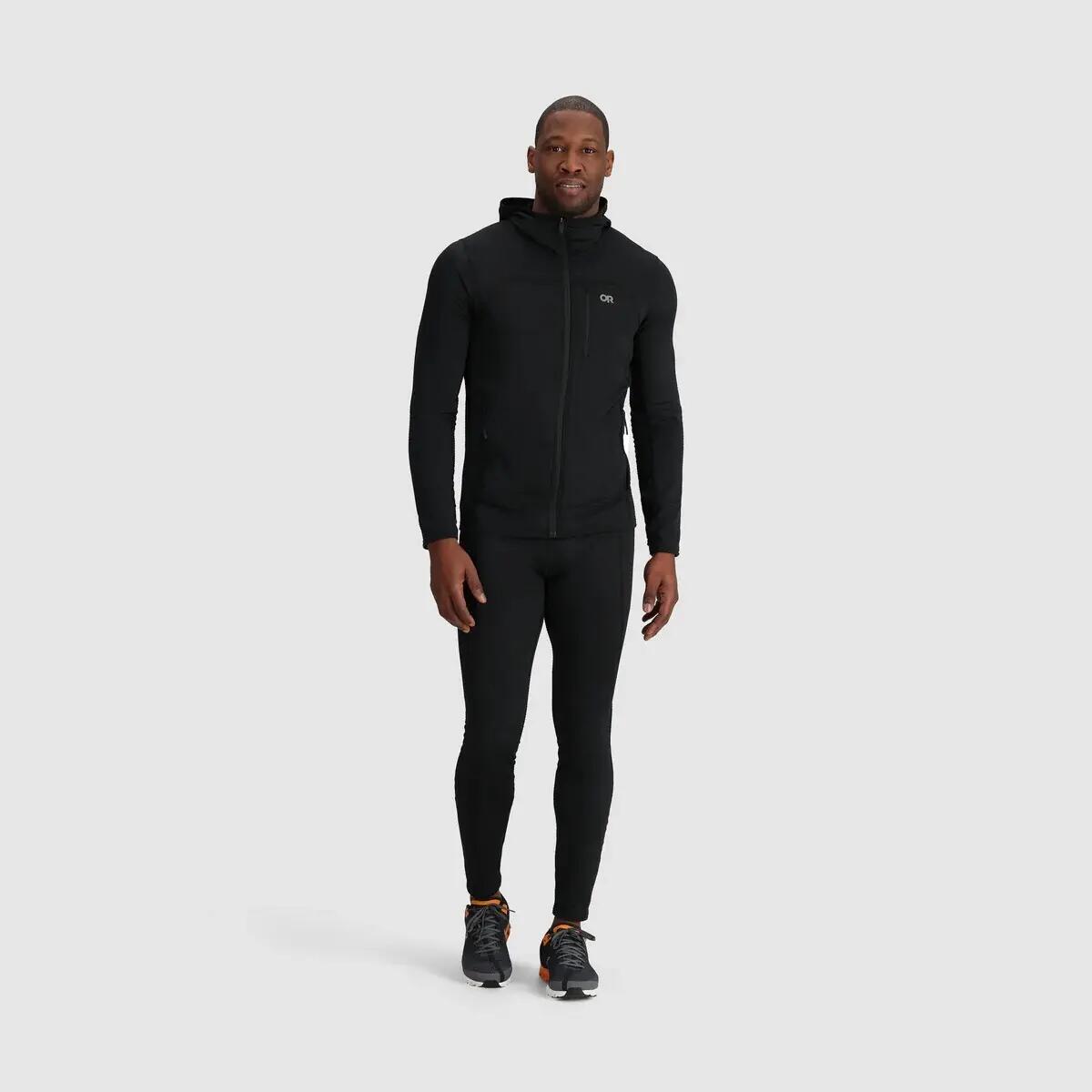 Sweatshirt à capuche polaire full zip Outdoor Research Vigor Grid 2/5