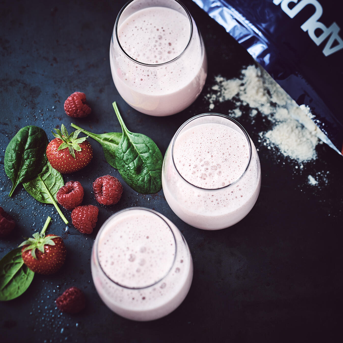 Doypack Apurna Whey Fraise 750gr 3/4