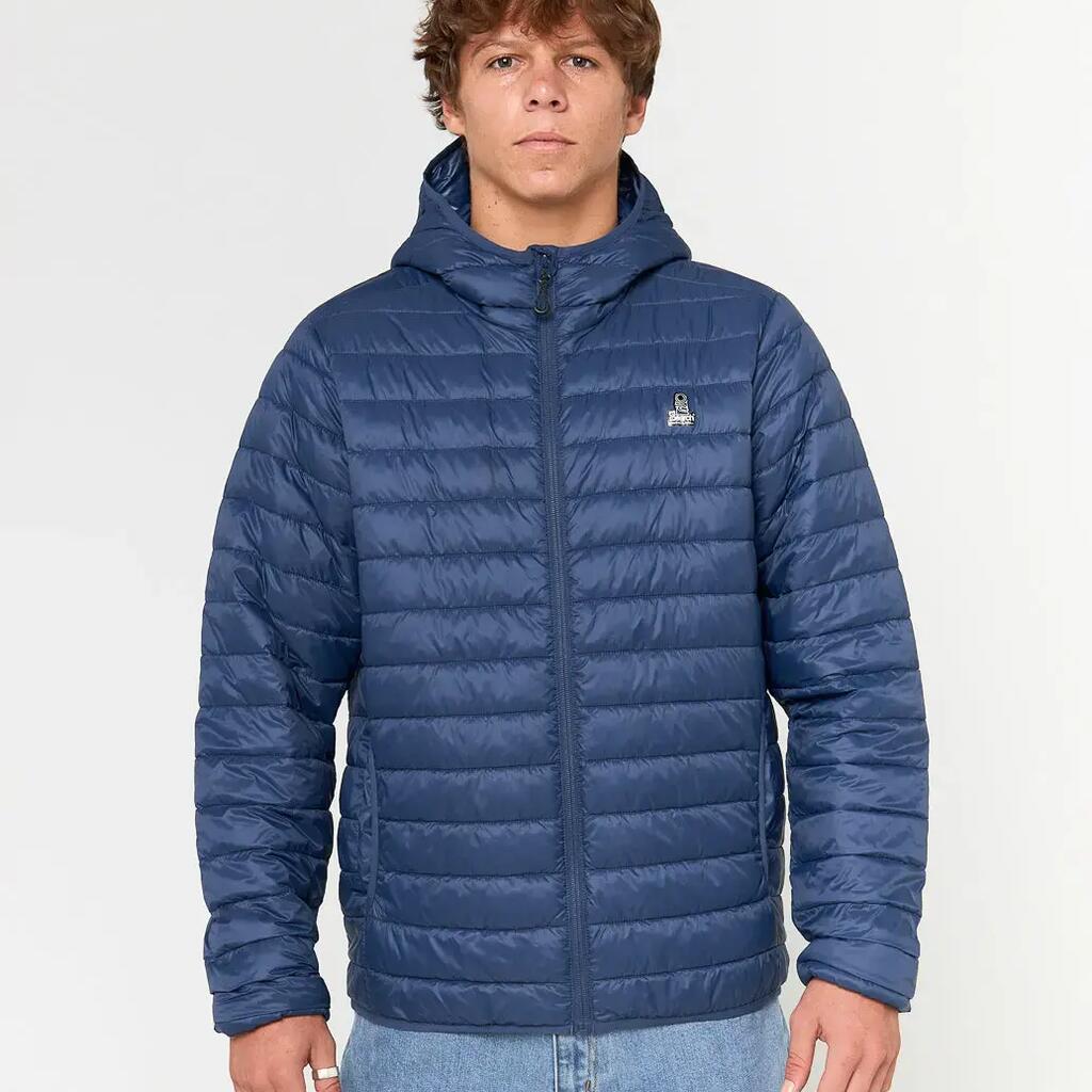 Rip Curl Anti Series Search Puffer Hood - Light Navy