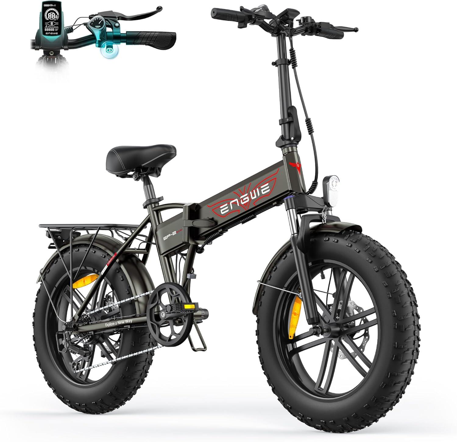 Bicicleta eléctrica ENGWE EP-2 Boost con motor de 250 W y batería de 48 V y 13AH 4/4