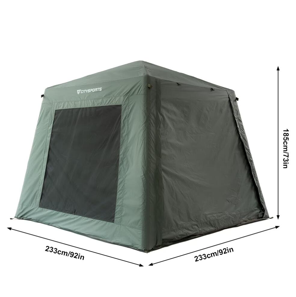 Tenda da Campeggio Gonfiabile CITYSPORTS 4-6 Persone Impermeabile UV50+ Pompa 3/7
