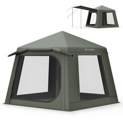 Tente Gonflable Camping CITYSPORTS 4-6 Personnes Imperméable UV50+ avec Pompe