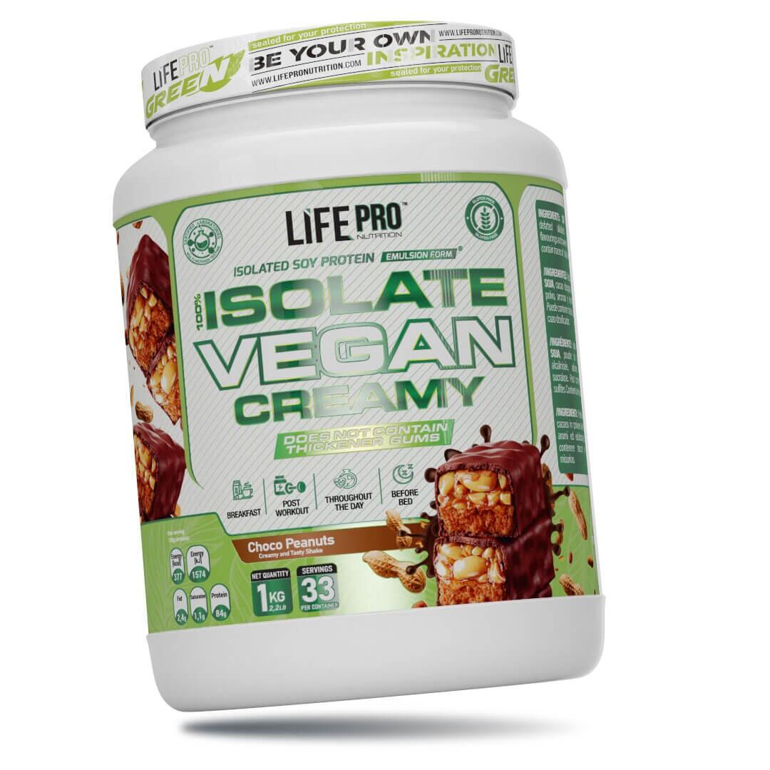 100% isolate vegan creamy - 1kg Choco et arachide de LifePRO 2/6