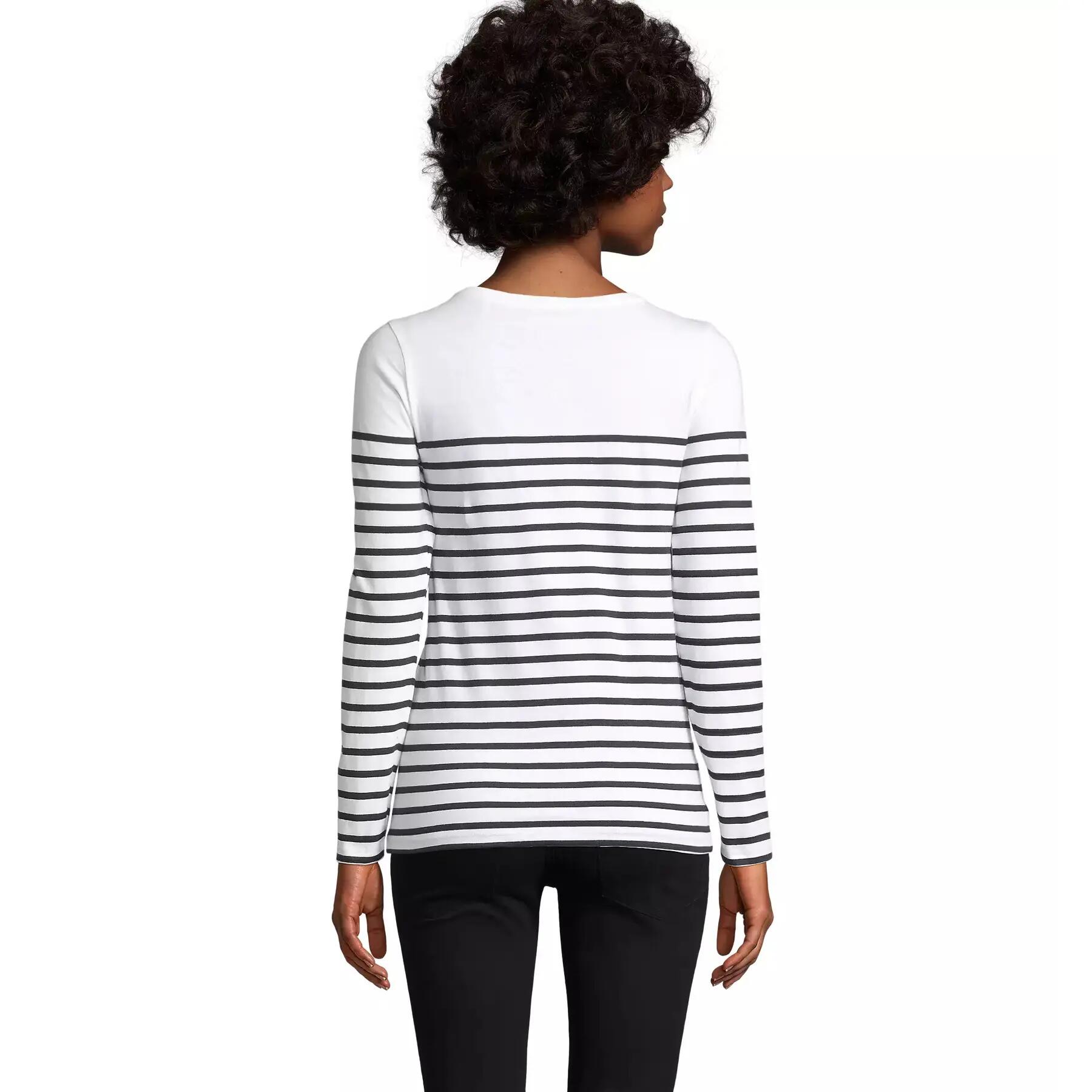 Camiseta de manga larga para mujer Sol's Matelot 2/3