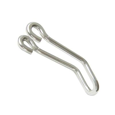 Busch & müller koplamphaak b+m 475 d pb zilver