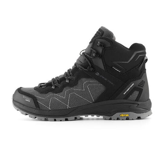 Buty wysokie trekkingowe unisex Alpine Pro Cerne 2 Vibram